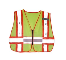 AERVOE LED Safety Vest - Fluorescent Yellow (1242)