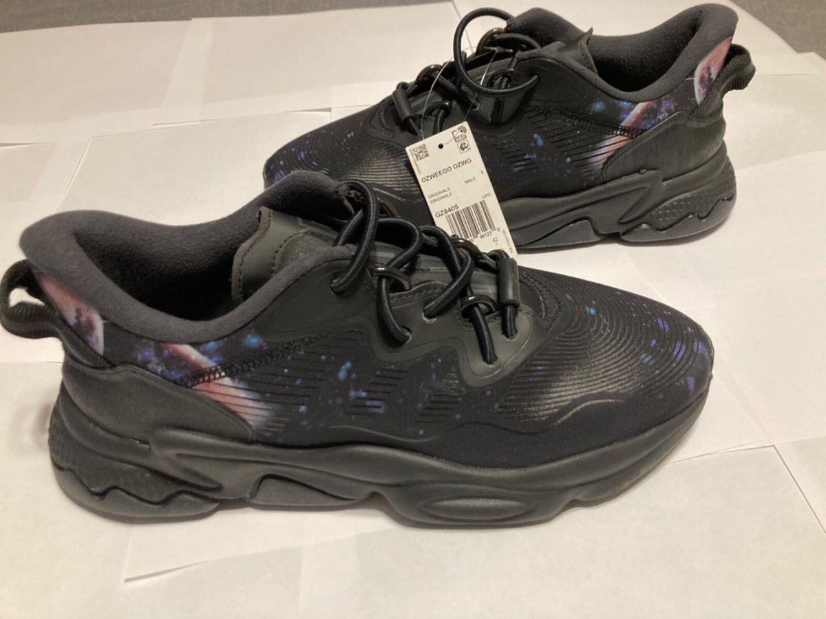 Size 8.5 - NASA x adidas Ozweego Galaxy - Black for sale  display picture 3