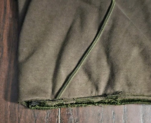 Athleta Allyson Felix Legend II Olive Green half zip vest size Medium, Has Hole - Picture 7 of 10