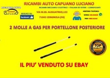2 AMMORTIZZATORI MOLLE A GAS PORTELLONE POSTERIORE PEUGEOT 205 I - II 83->98
