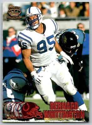 1997 PACIFIC COPPER BERNARD WHITTINGTON INDIANAPOLIS COLTS #182 | eBay