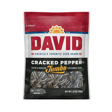 Roasted and Salted Jumbo Sunflower Seeds, Cracked Pepper Flavor, 5.25Oz.