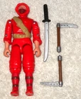 2005 Red Ninja (comic pack version) - 100% complete (Hasbro GI Joe figure)