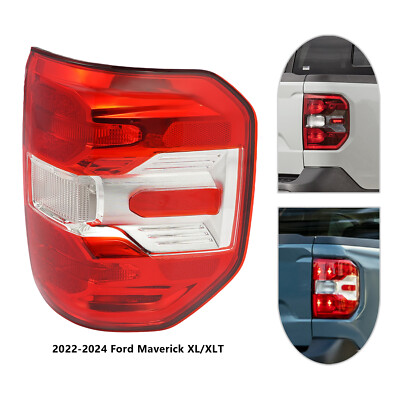 Right Halogen Tail Light For 2022-2024 Ford Maverick XL/XLT
