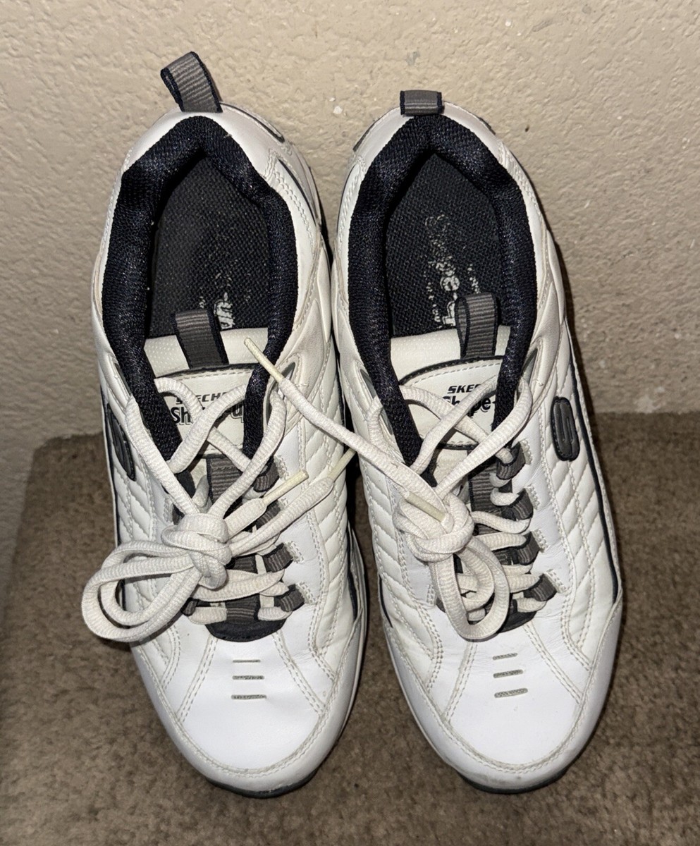 Skechers Mens Energy After Burn 50081EW White Casual Shoes Sneakers Size 13 Skechers Men main image 2