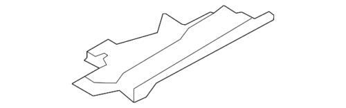 Aislante inferior para Ford (N/P DA8Z-74046A24-AA)