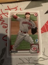 2020 Bowman Draft 1st Edition Base #BD-74 Bryce Bonnin - Cincinnati Reds