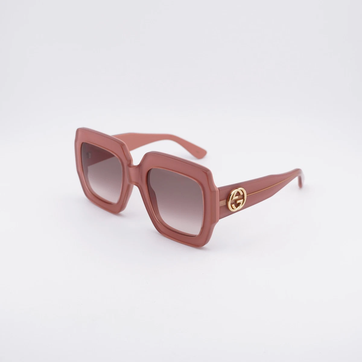 Gucci Pink Square Sunglasses for Women for sale | eBay
