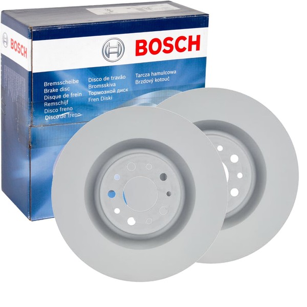 2X Bosch Bremsscheiben Ø305Mm Vorne Passend FÜR Fiat 500L Doblo Opel Combo-image