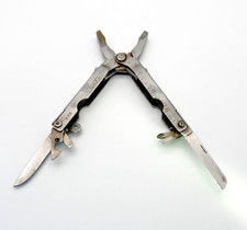 Gerber USA Vintage Multi-Tool Pliers w/ Knife, Saw, File  Ruler   Made in USA
