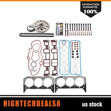 Timing Chain Kit Cover Gasket Bolts Set For 99-05 Chevrolet Astro GMC Jimmy 4.3L