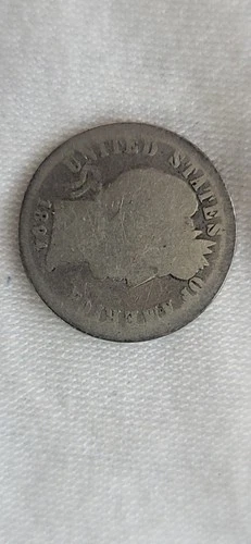 1894 Barber Dime in Almost Good Condition