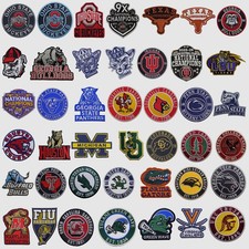 NCAA Teams Logo Iron Patch - Sew Patch - Embroidered Patch