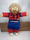 Vintage Cabbage Patch Kids Wheat Blonde Hair Blue Eyes Sweatsuit 31. Stamp 28