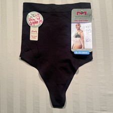 Maidenform Shapes Womens Firm High Waist Thong Size Medium Body Shape