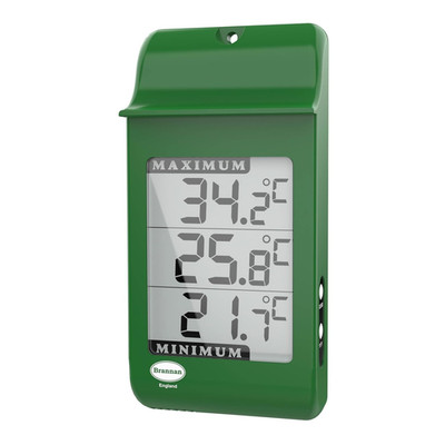 Digitales Max  Gewächshausthermometer   Zur Erfassung Der Höchst- Und Mindesttem