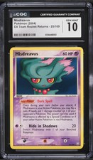 2004 Pokemon EX Team Rocket Returns Misdreavus #25 CGC 10 on eBay