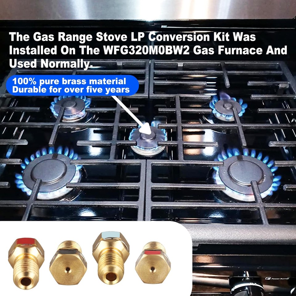 Stove Lp Conversion Kit for Whirlpool Frigidaire, Natural Gas to ...