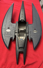 Vintage DC Batman Animated Series Batplane Batwing Bat Plane Jet 1993 Kenner