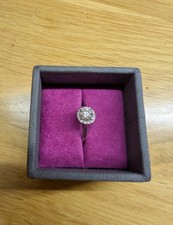 1.08 Carat Diamond Platium Engagement Ring Cert E,VS1.