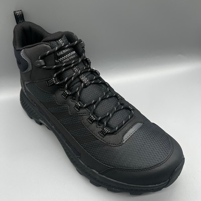 Merrell Speed Strike 2 Mid GTX Gore-Tex wasserdichte Wanderschuhe Herren UK 13 schwarz