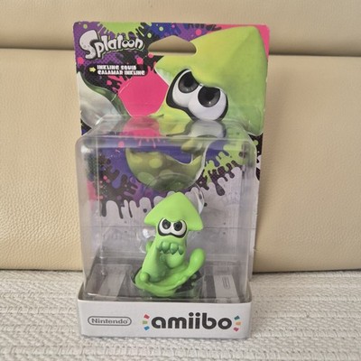 Nintendo Amiibo Figur : Inkling Squid Grün ! Splatoon ! OVP ! NEU ! TOP !
