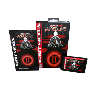 Sacred Line 2 - Genesis - Complete in Box CIB - Mega Cat Studios
