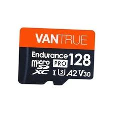  128GB U3 microSDXC UHS-I 4K UHD Video Monitoring Vantrue 128GB microSD Card