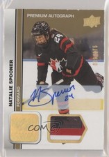 2023 Team Canada Juniors Women's WC 39/175 Natalie Spooner #56 Patch Auto 0i47