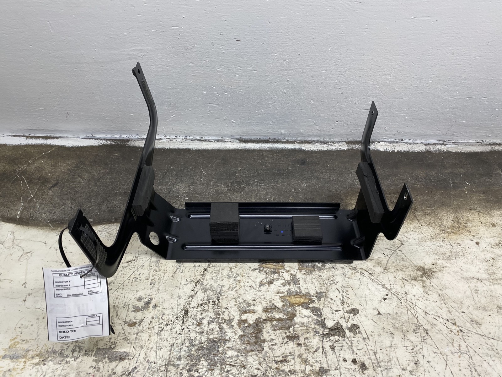 2010-2020 BENTLEY MULSANNE OEM TEMPORARY SPARE TIRE WHEEL SUPPORT BRACKET HOLDER