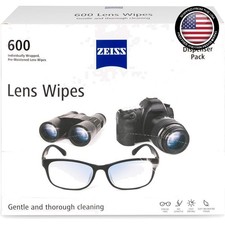 Effortless Lens Cleaning: 600 Count Pre-Moistened Wipes for Spotless Clarity