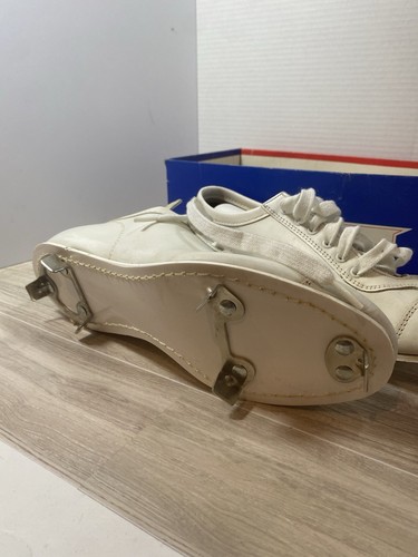 Vintage AERFLYTE Baseball Cleats Deadstock Sz 9.5 USA Made Roller Derby W/ Box - Picture 11 of 15