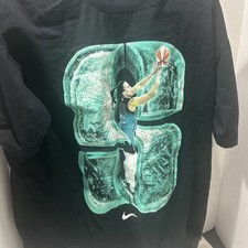 New York Liberty Sabrina Ionescu Nike Men's Loose Fit Tee Size M