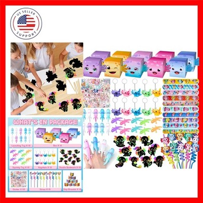 Axolotl Party Favors Birthday Decorations Axolotl Goodie Bag Stuffers for Par...