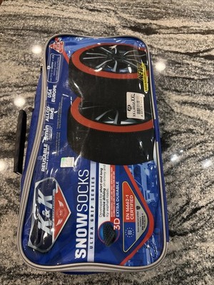 K&K Automotive Snow Socks for Tires  Ultra Grip Series - Size XXL