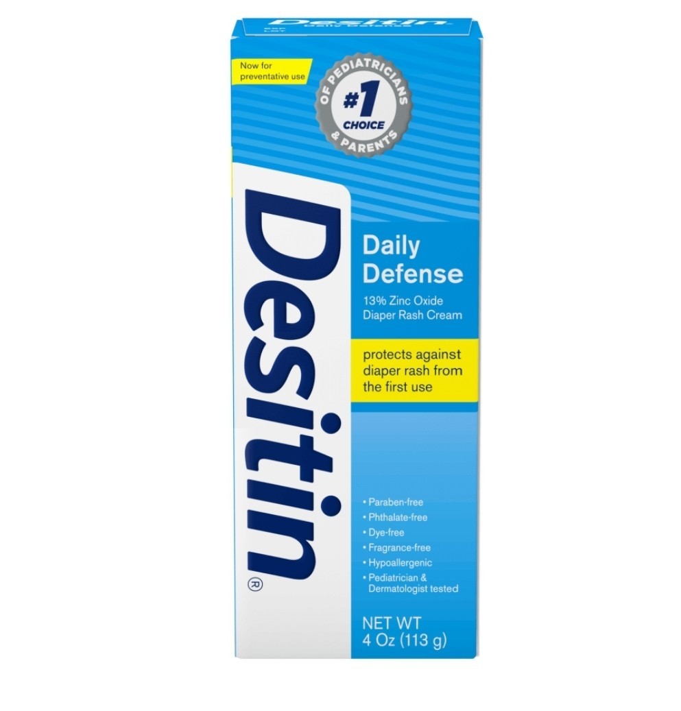 Desitin, Diaper Rash Cream, Daily Defense, 4 oz (113 g) Soothe and Relieve