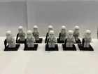 LEGO Star Wars Snowtrooper Minifigure Lot of 10 Hoth Imperial sw0115