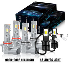 For Toyota Supra 1994 1995 1996 1997 1998 Led Headlight Hilo Fog Lights Bulbs