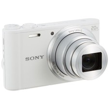 White Sony Cyber shot DSC-WX350 Digital Camera 18.2MP Maximum Resolution Compact