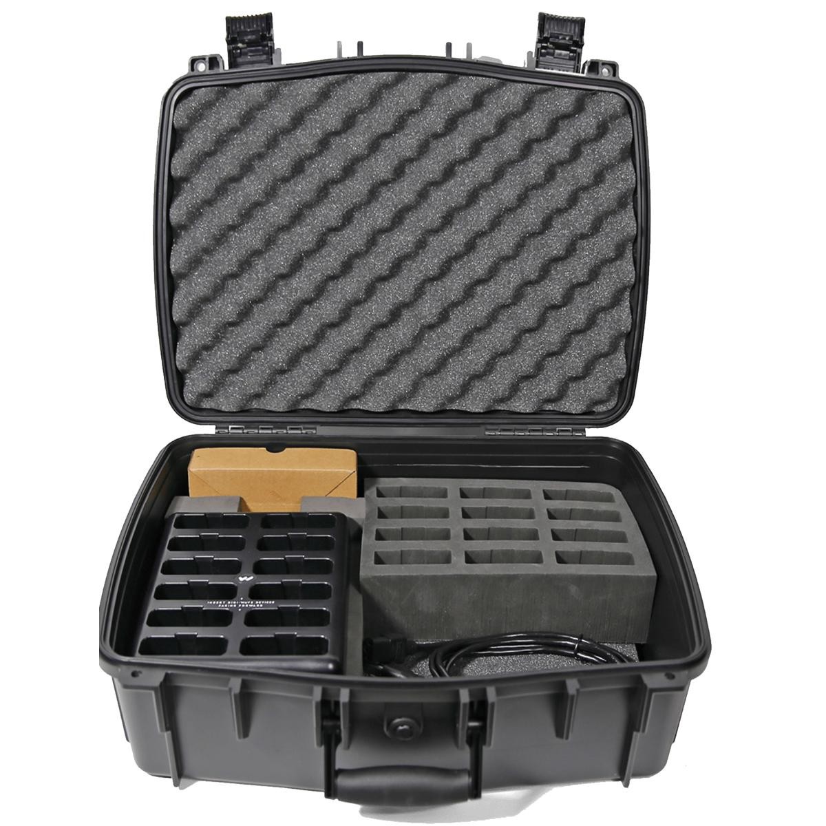 Вставное зарядное устройство Williams Sound с 12 отсеками и чехлом для DLT 100/DLR 60 #CHG 1012 PRO