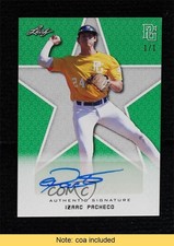 2020 Leaf Perfect Game National Showcase 1/1 Izaac Pacheco #BA-IP1 Auto 0xh3