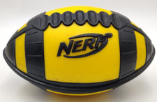 Vintage Nerf Football Weather Blitz Yellow and Black Foam 2005 Hasbro Rare