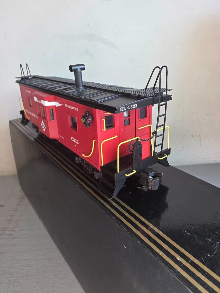 K_LINE K612-1531 Erie Lackawanna Smoking Caboose +++++ OB & Paperwork +++++  - Image 2 of 4