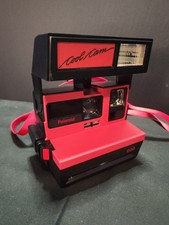 Polaroid Cool Cam 600 Instant Film Camera Red Black With Strap
