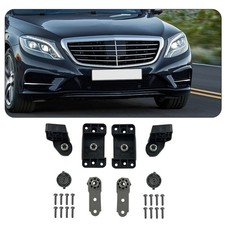 Headlight Repair Bracket Mount Black For Mercedes Benz S-CLASS W222 2014-2021