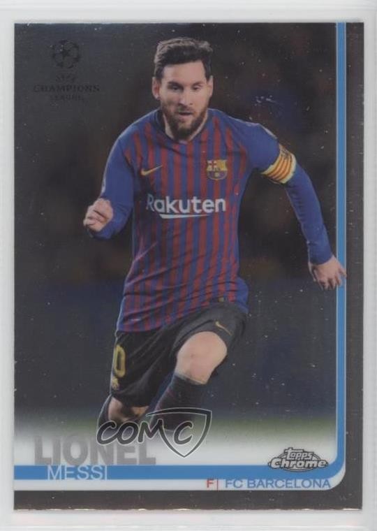 2018-19 Topps Chrome UCL Lionel Messi #1 13c7