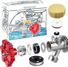 Outdoor Faucet Repair Kit, Frost-Proof Valve Leak ASSE 1019-A Repair Kit, Anti-S