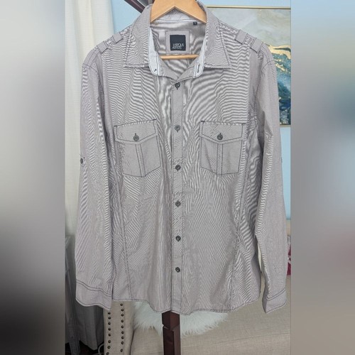 Various Artists Long Sleeve Button Up Shirt Size XL
