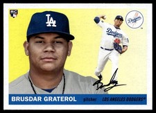 2020 Topps Archives Brusdar Graterol Rookie Los Angeles Dodgers #34