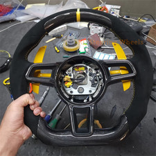 Steering Wheel For 2015-2025 Porsche Panamera Macan Cayenne Taycan 718 Cayman